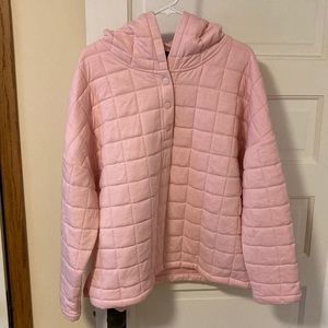 Quilted pink sweatshirt- GAP fit